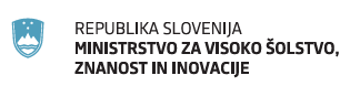Republika Slovenija, Ministrstvo za visoko šolstvo, znanost in inovacije