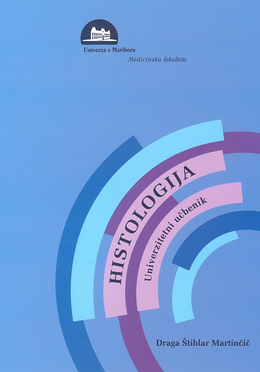 Naslovnica učbenika Histologija, navodila za vaje.