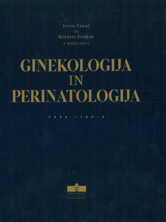 Naslovnica knjige Ginekologija in perinatologija.